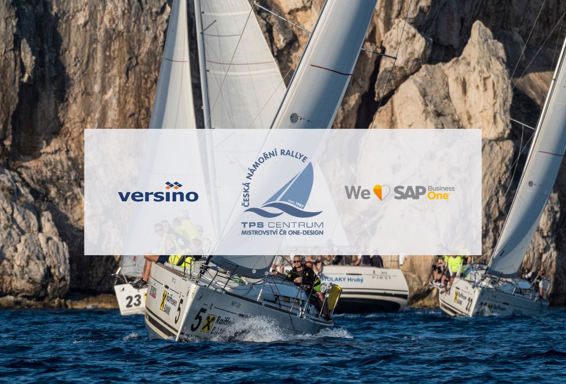 Versino CZ a SAP Sailing na 28. České námořní rallye