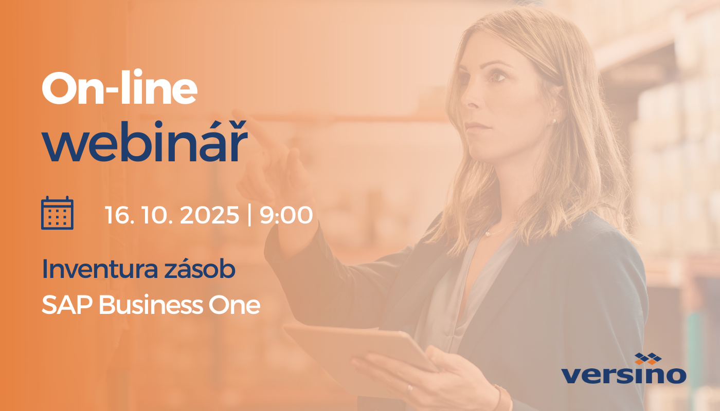 Inventura zásob s SAP Business One - online webinář