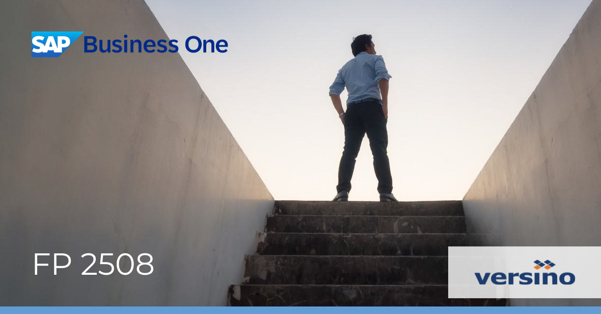 SAP Business One 10.0 FP 2508 - Přehled novinek a vylepšení