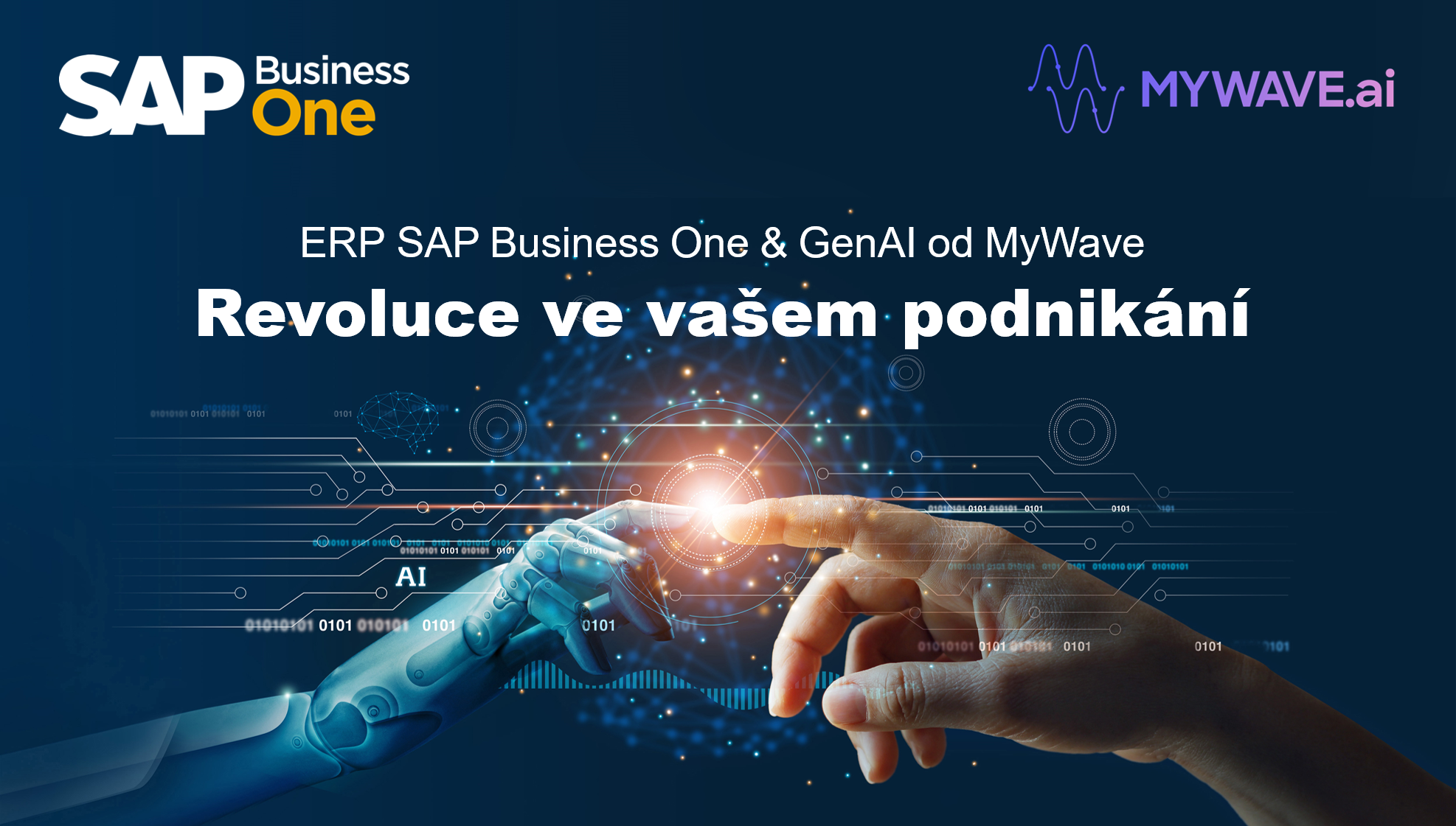 AI integrovaná v SAP Business One? Získejte náskok s Mywave.ai!