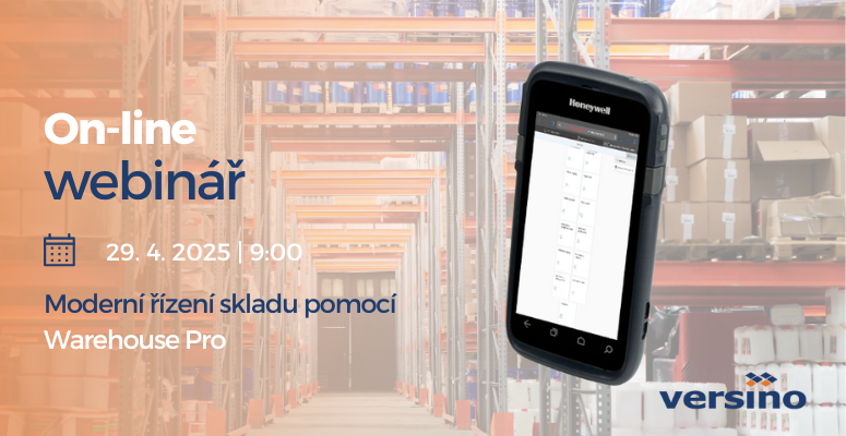 Moderní řízení skladu v SAP Business One s rozšířením Versino Warehouse Pro - online webinář zdarma