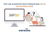 Nastavení fiskálního roku 2025 v SAP Business One 