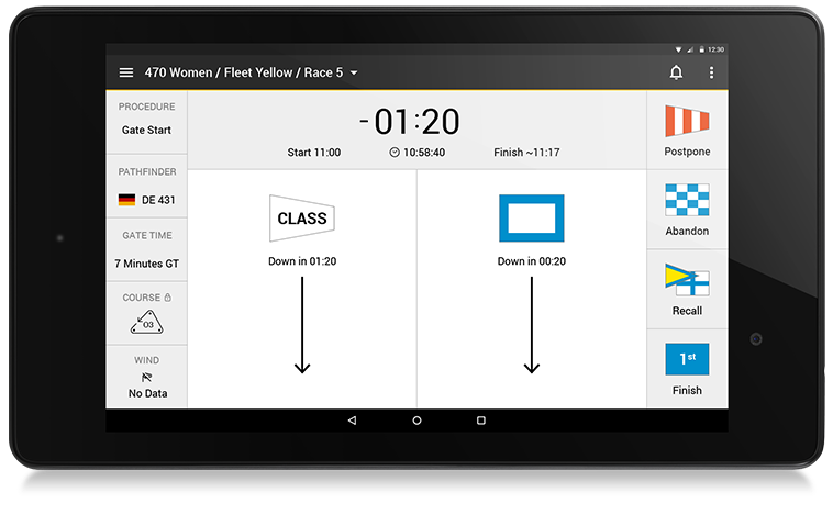 SAP Sailing Race Manager